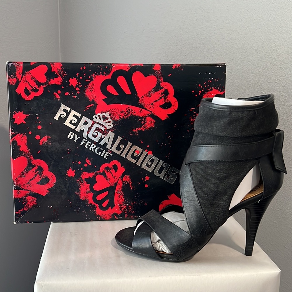 Fergalicious Jezebel Peep Toe Bootie